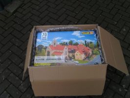 Postversandkarton offen