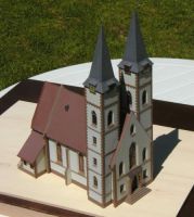 B 350, Kirche von vorne links